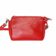 Шкіряна сумка Donna 03, червона - Шкіряна сумка Donna 03, червона