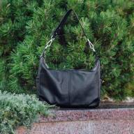 Кожаная сумка Emilia 01, черная - Кожаная сумка Emilia 01, черная