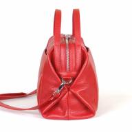 Шкіряна сумка Margo 01, червона - Шкіряна сумка Margo 01, червона