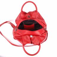 Шкіряна сумка Piccante 01, червона - Шкіряна сумка Piccante 01, червона