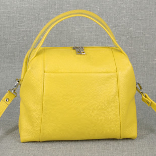 Кожаная сумка Margo 02, желтая