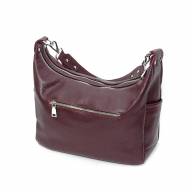 Кожаная сумка Emilia 03, виноградная - Кожаная сумка Emilia 03, виноградная