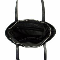 Кожаная сумка Adriana 03, черная - Кожаная сумка Adriana 03, черная