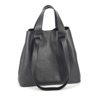 Кожаная сумка Eva 03, черная