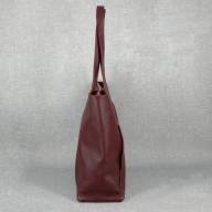 Шкіряна сумка Vanessa 01, виноград - Шкіряна сумка Vanessa 01, виноград