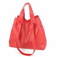 Кожаная сумка Eva 04, красная - Кожаная сумка Eva 04, красная