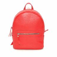 Кожаный рюкзак Holiday 01, красный - Кожаный рюкзак Holiday 01, красный