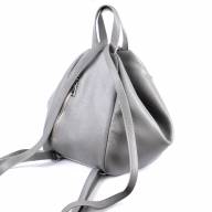 Кожаный рюкзак Secret 06, серый - Кожаный рюкзак Secret 06, серый