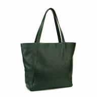 Кожаная сумка Vanessa 03, зеленая - Кожаная сумка Vanessa 03, зеленая