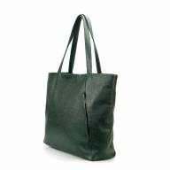 Шкіряна сумка Vanessa 03, зелена - Шкіряна сумка Vanessa 03, зелена