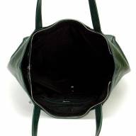 Шкіряна сумка Vanessa 03, зелена - Шкіряна сумка Vanessa 03, зелена