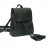 Шкіряний рюкзак Umbrella 03, чорний