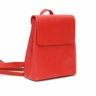 Кожаный рюкзак Umbrella 05, красный - Кожаный рюкзак Umbrella 05, красный